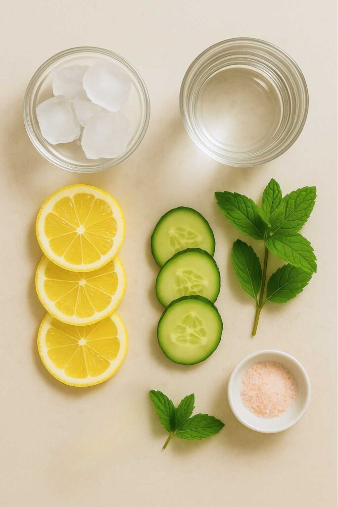 ice water hack recipe ingredients